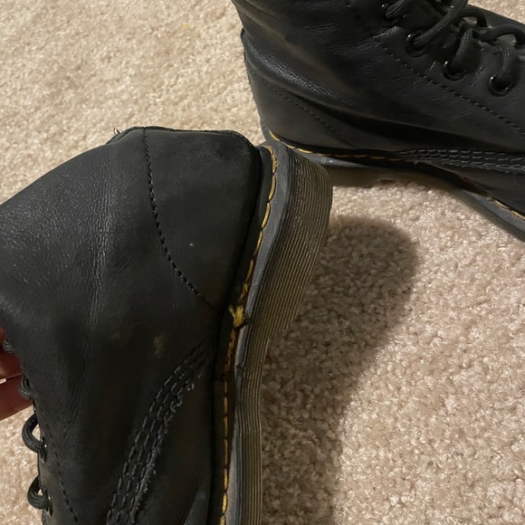 Dr. Martens Black Leather Pascal Boots - Picture 3 of 6